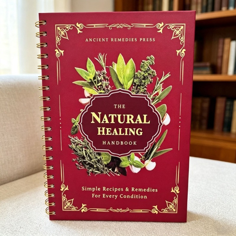 Herbal Holistic Wellness - Das Handbuch der natürlichen Heilung, spiralgebundener